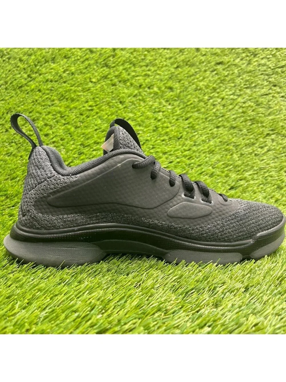 Nike Air Jordan Impact Boys Size 6.5Y Black Athletic Basketball Shoes Sneakers